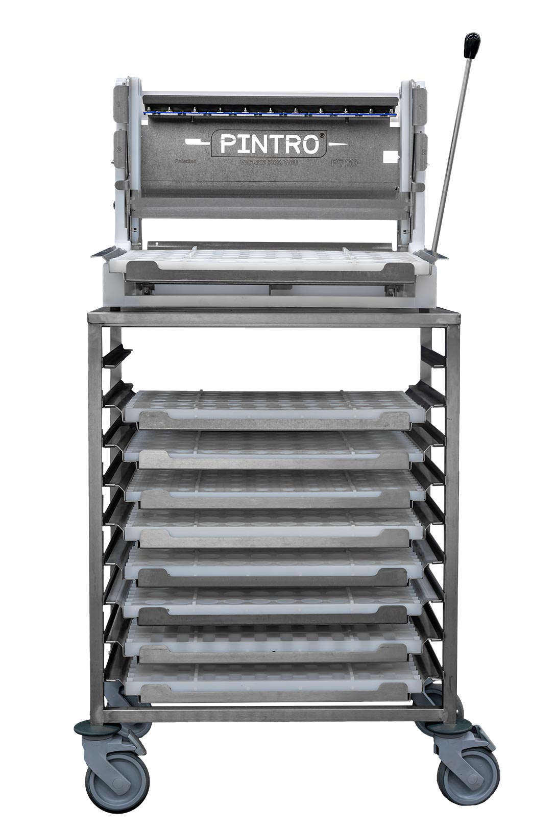 PINTRO P720 machine à brochettes plan de travaille