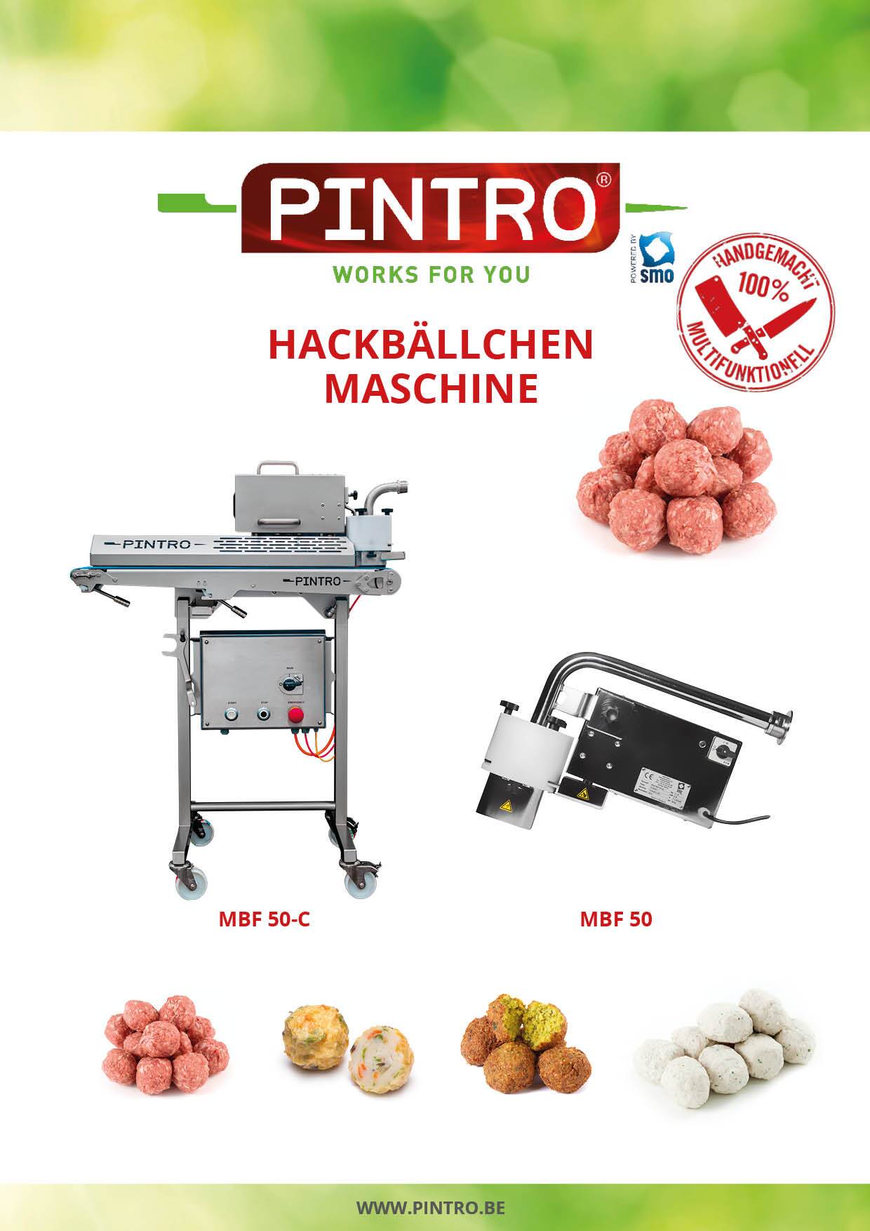 PINTRO hackballchen maschine