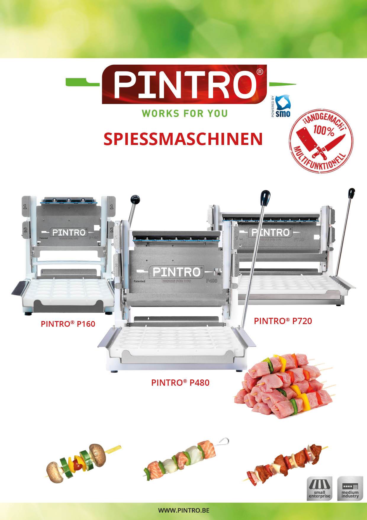 PINTRO manuelle spießmaschine